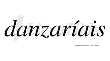 Danzaríais  lleva tilde con vocal tónica en la primera «i»