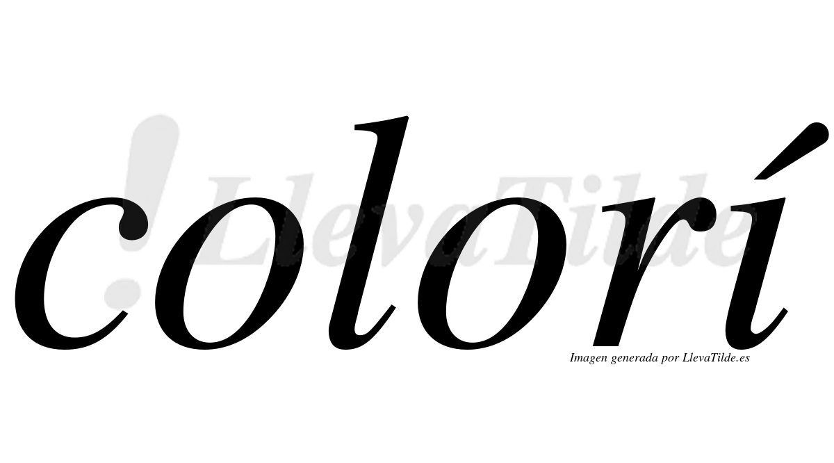 Colorí
