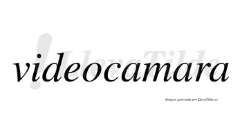 Videocamara no lleva tilde con vocal tónica en la segunda «a»