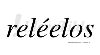 Reléelos  lleva tilde con vocal tónica en la segunda «e»
