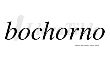 Bochorno  no lleva tilde con vocal tónica en la segunda «o»