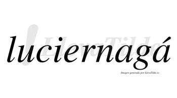 Luciernagá lleva tilde con vocal tónica en la segunda «a»