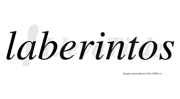 Laberintos  no lleva tilde con vocal tónica en la «i»