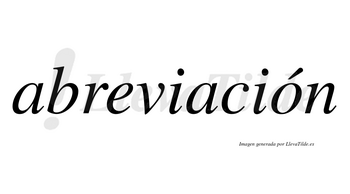 Abreviación  lleva tilde con vocal tónica en la «o»