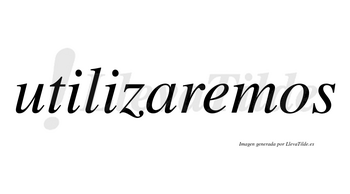 Utilizaremos  no lleva tilde con vocal tónica en la «e»