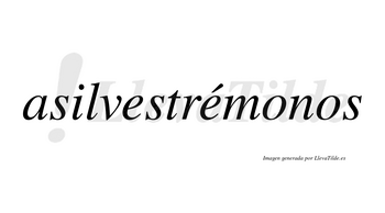 Asilvestrémonos  lleva tilde con vocal tónica en la segunda «e»