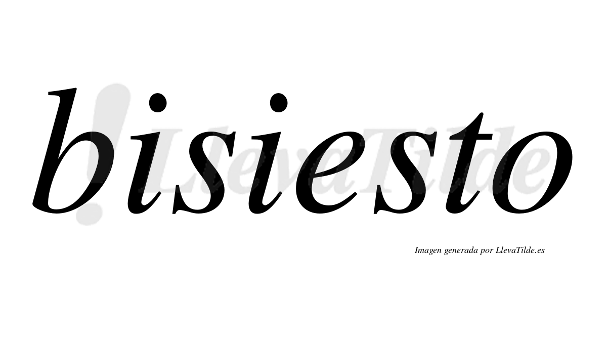 How to pronounce Bisento