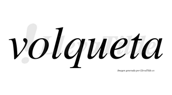 Volqueta no lleva tilde con vocal tónica en la «e»