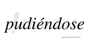 Pudiéndose  lleva tilde con vocal tónica en la primera «e»