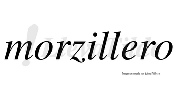Morzillero no lleva tilde con vocal tónica en la «e»
