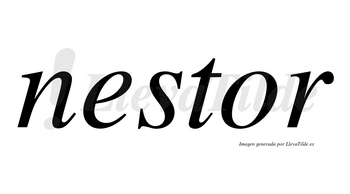 Nestor no lleva tilde con vocal tónica en la «o»