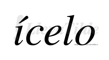 Ícelo lleva tilde con vocal tónica en la «i»