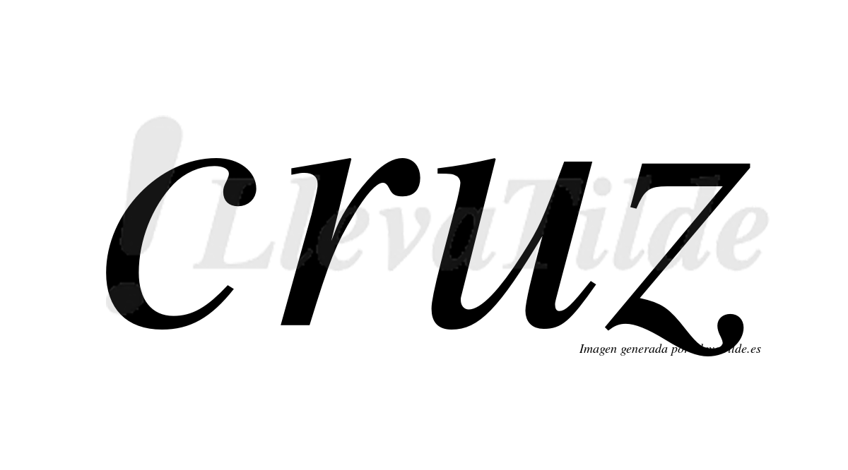 Cruz  no lleva tilde con vocal tónica en la "u"