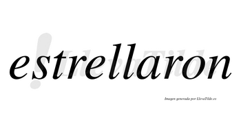 Estrellaron  no lleva tilde con vocal tónica en la «a»