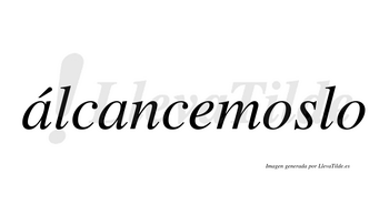 Álcancemoslo  lleva tilde con vocal tónica en la primera «a»