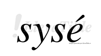 ¿Lleva tilde sysé? | LlevaTilde.es