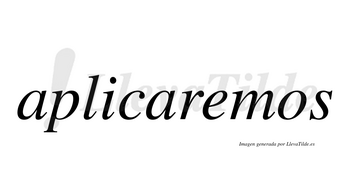 Aplicaremos no lleva tilde con vocal tónica en la «e»