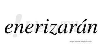 Enerizarán  lleva tilde con vocal tónica en la segunda «a»