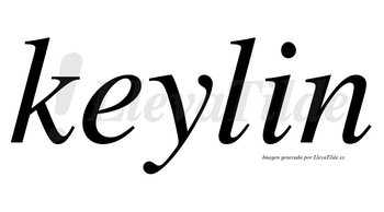 Keylin no lleva tilde con vocal tónica en la «e»