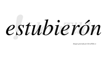 Estubierón  lleva tilde con vocal tónica en la «o»