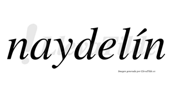 Naydelín lleva tilde con vocal tónica en la «i»