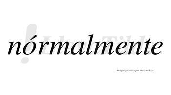 Nórmalmente lleva tilde con vocal tónica en la «o»