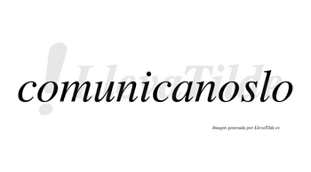 Comunicanoslo no lleva tilde con vocal tónica en la segunda «o»