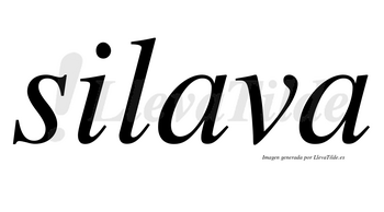 Silava no lleva tilde con vocal tónica en la primera «a»