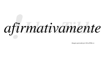 Afirmativa  no lleva tilde con vocal tónica en la segunda «i»