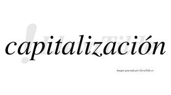 Capitalización lleva tilde con vocal tónica en la «o»