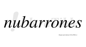 Nubarrones  no lleva tilde con vocal tónica en la «o»