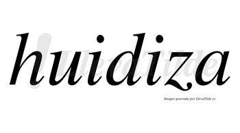 Huidiza  no lleva tilde con vocal tónica en la segunda «i»