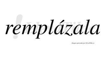 Remplázala lleva tilde con vocal tónica en la primera «a»
