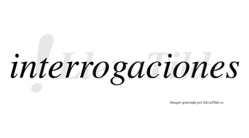 Interrogaciones  no lleva tilde con vocal tónica en la segunda «o»