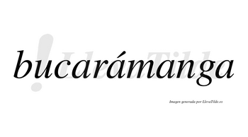 Bucarámanga lleva tilde con vocal tónica en la segunda «a»