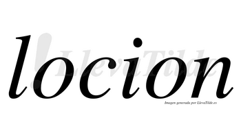 Locion  no lleva tilde con vocal tónica en la primera «o»