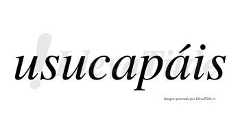 Usucapáis  lleva tilde con vocal tónica en la segunda «a»