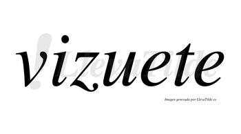 Vizuete  no lleva tilde con vocal tónica en la primera «e»