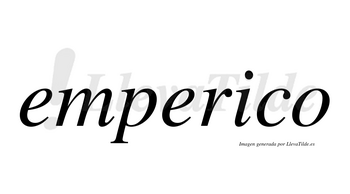 Emperico no lleva tilde con vocal tónica en la «i»
