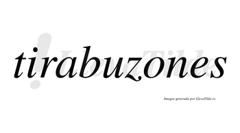 Tirabuzones  no lleva tilde con vocal tónica en la «o»