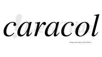 Caracol  no lleva tilde con vocal tónica en la «o»