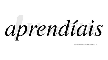 Aprendíais  lleva tilde con vocal tónica en la primera «i»