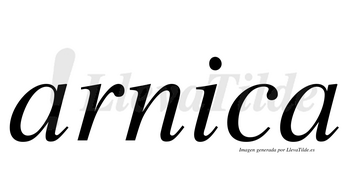Arnica  no lleva tilde con vocal tónica en la «i»