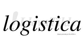 Logistica no lleva tilde con vocal tónica en la segunda «i»