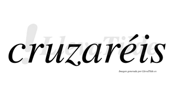 Cruzaréis  lleva tilde con vocal tónica en la «e»