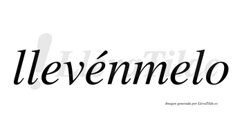 Llevénmelo  lleva tilde con vocal tónica en la segunda «e»