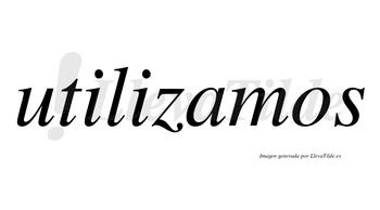 Utilizamos  no lleva tilde con vocal tónica en la «a»