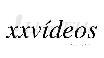 ¿Lleva tilde xxvídeos? | LlevaTilde.es