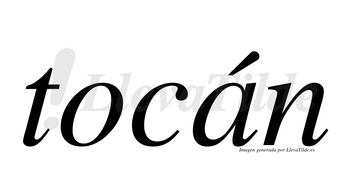 Tocán  lleva tilde con vocal tónica en la «a»