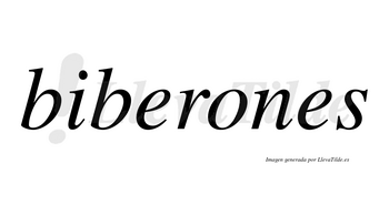 Biberones  no lleva tilde con vocal tónica en la «o»